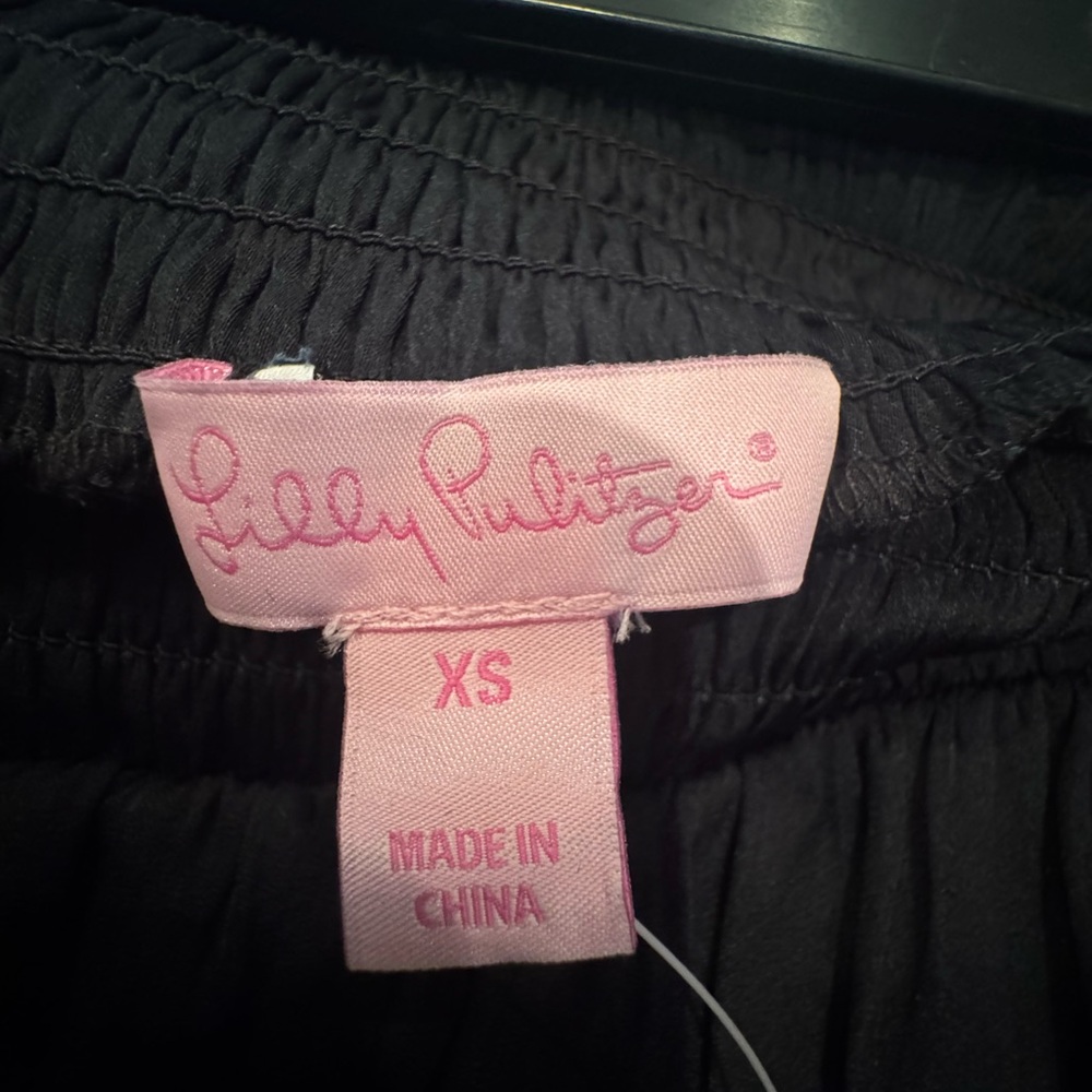 Lilly Pulitzer Light Blue Shirt and  XS and black shirt